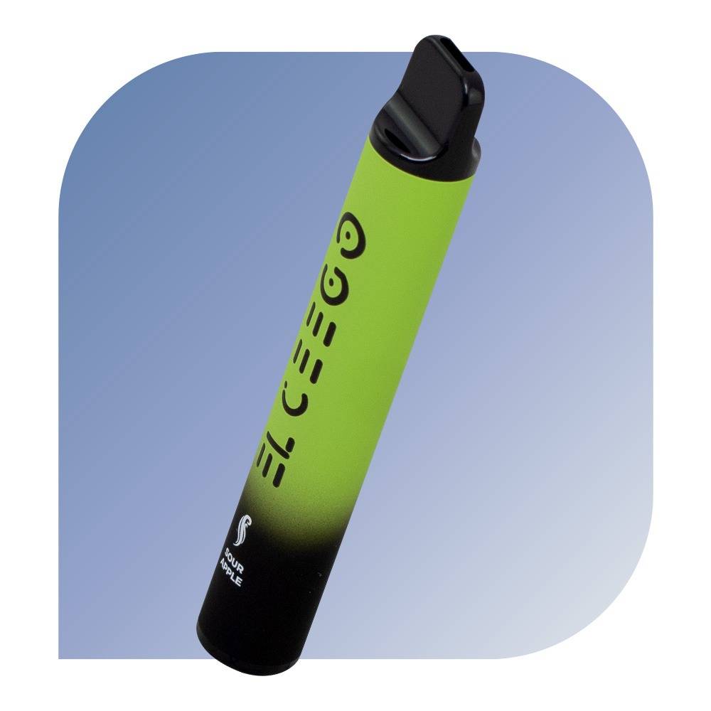 EL CEEGO 800 Puffs - Sour Apple (16,9mg/ml) - jednorazová bezdymka