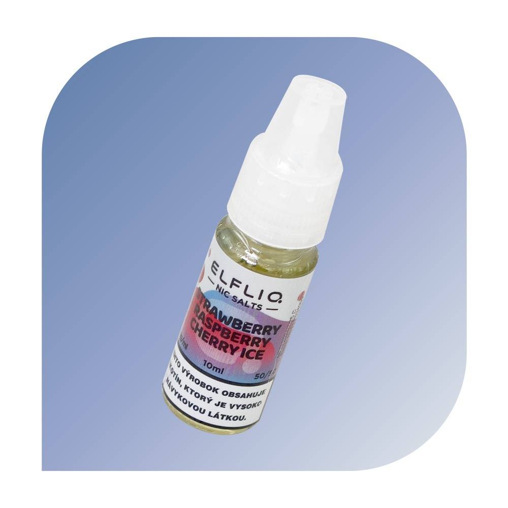 Elfliq - Strawberry Raspberry Cherry Ice (10mg/ml) - e-liquid