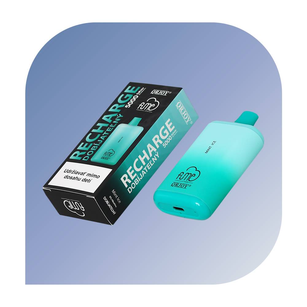 Fume 5000 Puffs - Mint Ice (0mg/ml) - jednorazová bezdymka