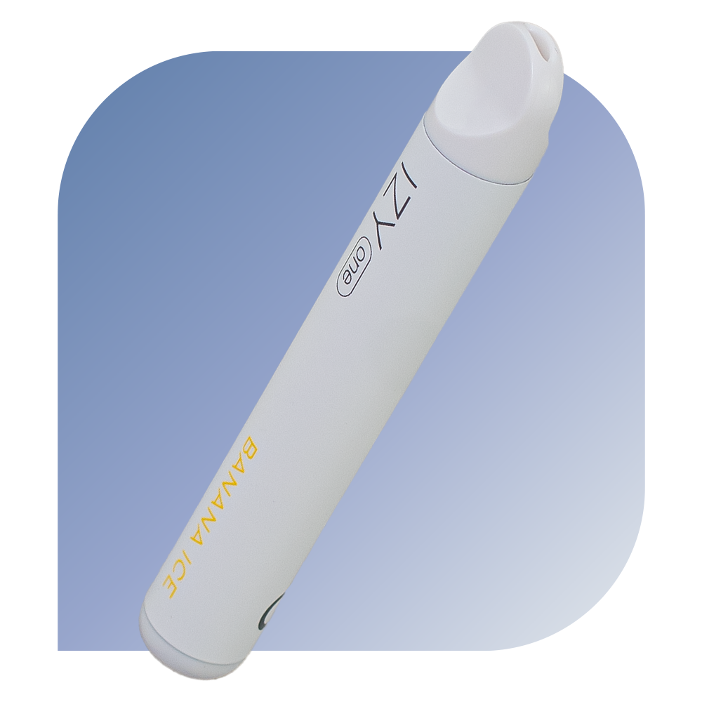 IZY one 600 Puffs - Banana Ice (0mg/ml) - jednorazová bezdymka