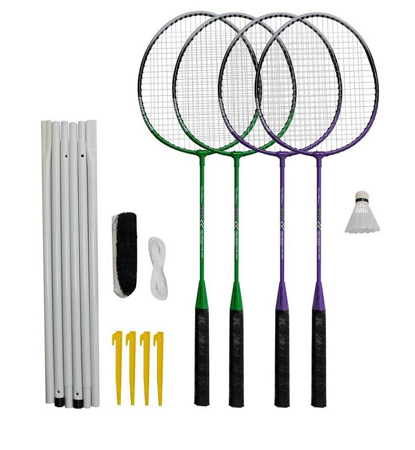 BADMINTON SET 4R+1M+SIT