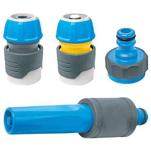 Sada zavlažovacia AQUACRAFT® 550390, SoftTouch, spojka, STOP, adaptér, dýza