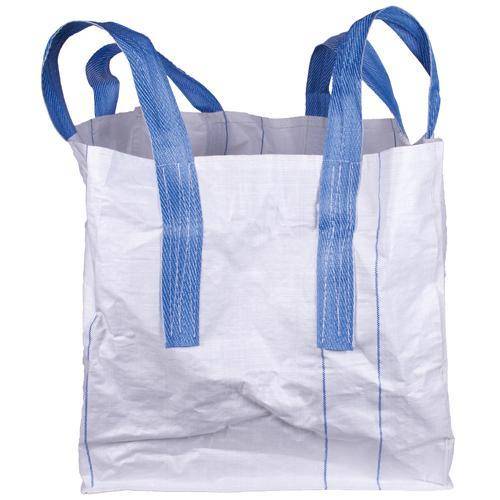 Vak BigBag TOF4, 93x93x120 cm, PP, 4 uši, biely, vrece rovné dno, max. 1000 kg