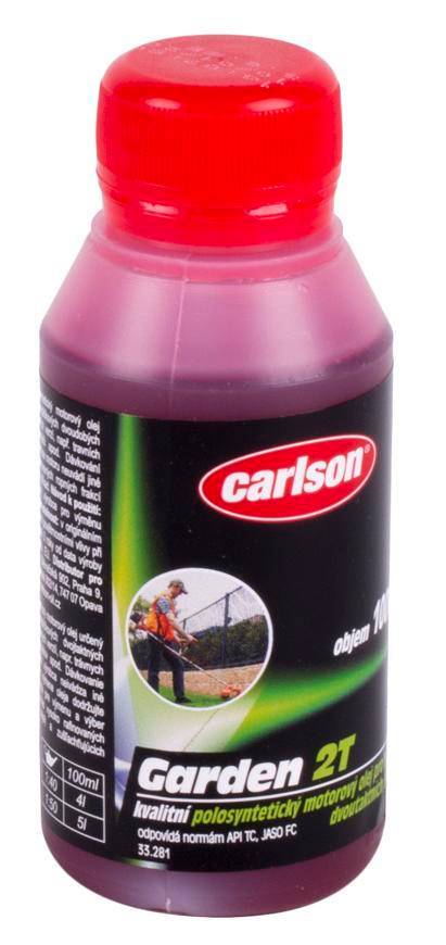 Olej carlson® GARDEN 2T, API TC, 0100 ml