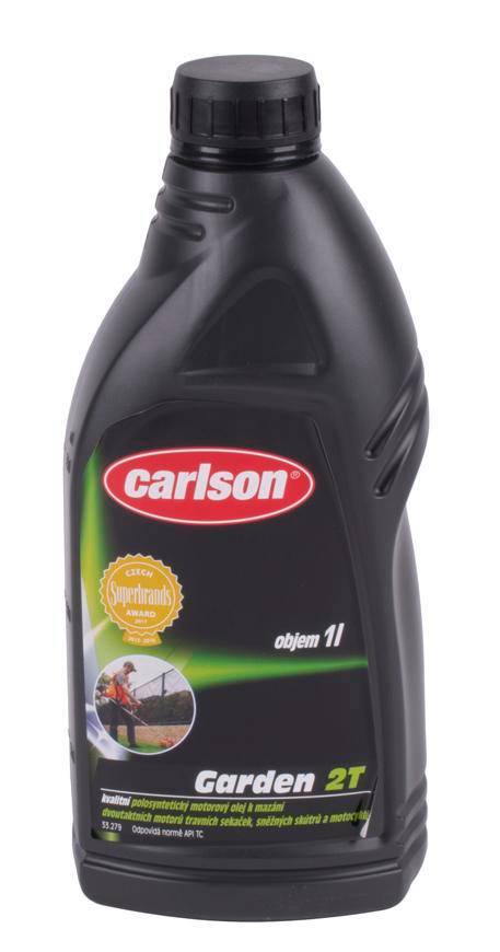 Olej carlson® GARDEN 2T, API TC, 1000 ml