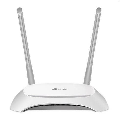 tp-link TL-WR840N, Wireless N Router, 300Mbit/s, 2.4GHz, 802.11b/g/n, 1x LAN/WAN, 4x LAN 10/100M, 2 fixné antény