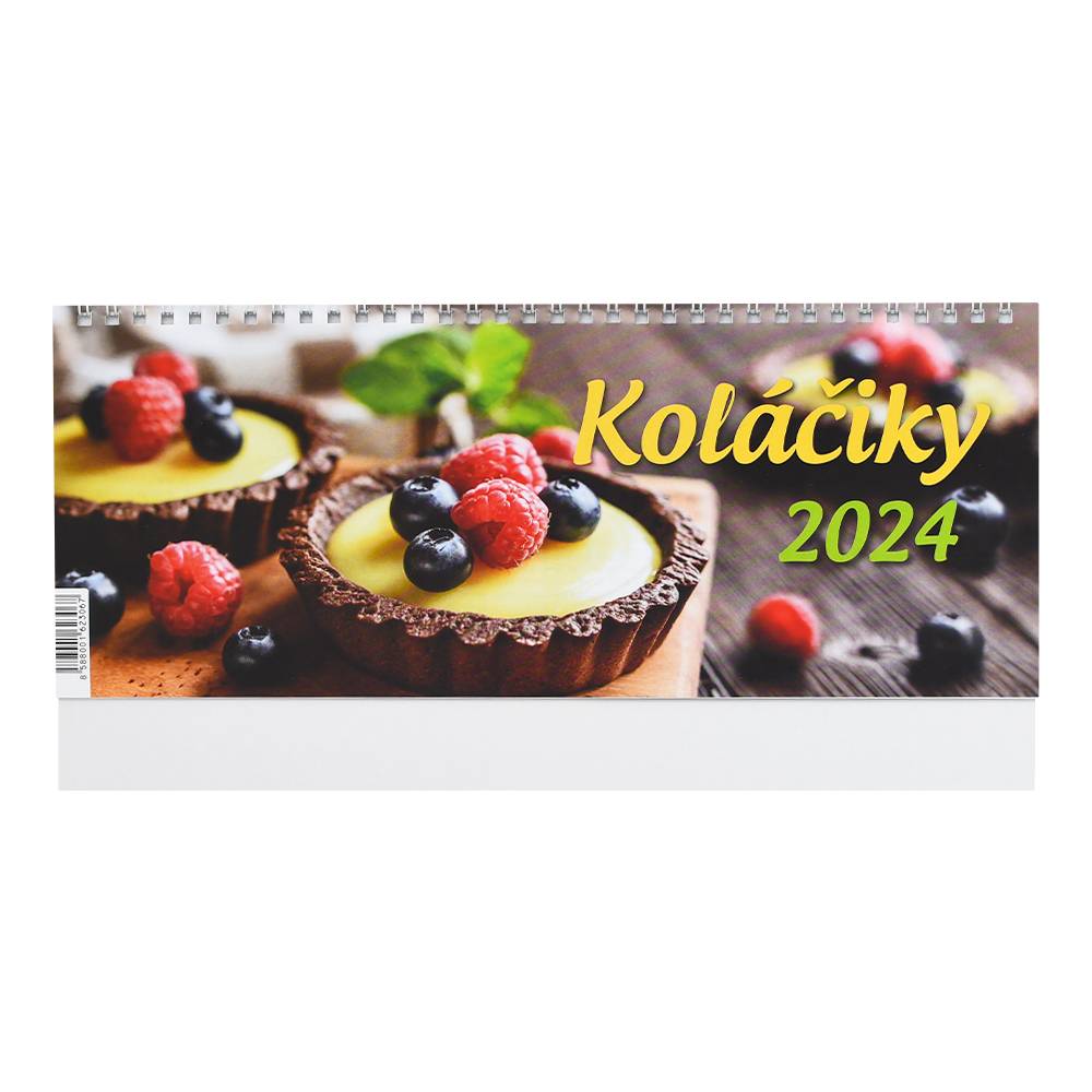 Kalendár stolový Koláčiky 2024