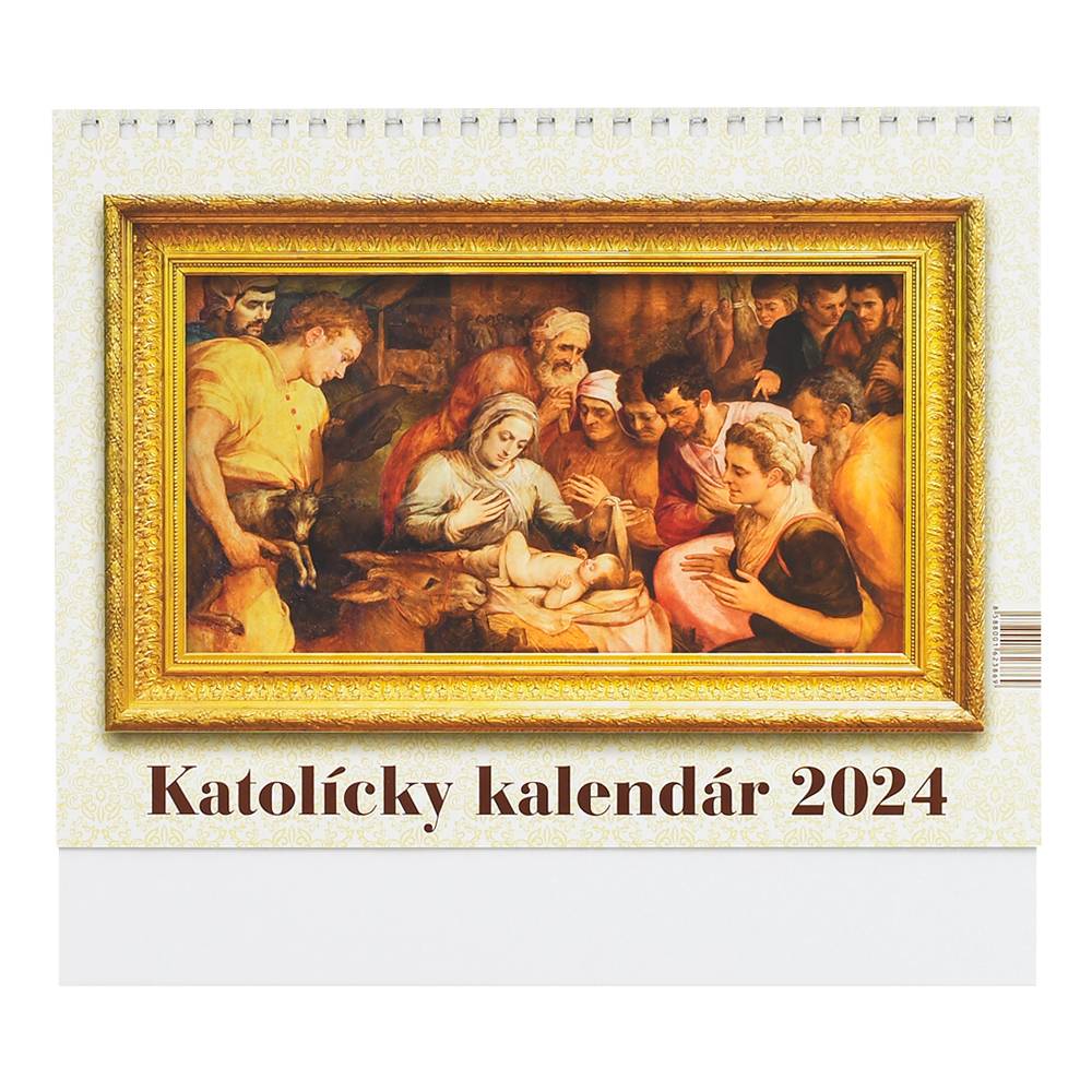 Kalendár stolový Katolícky 2024