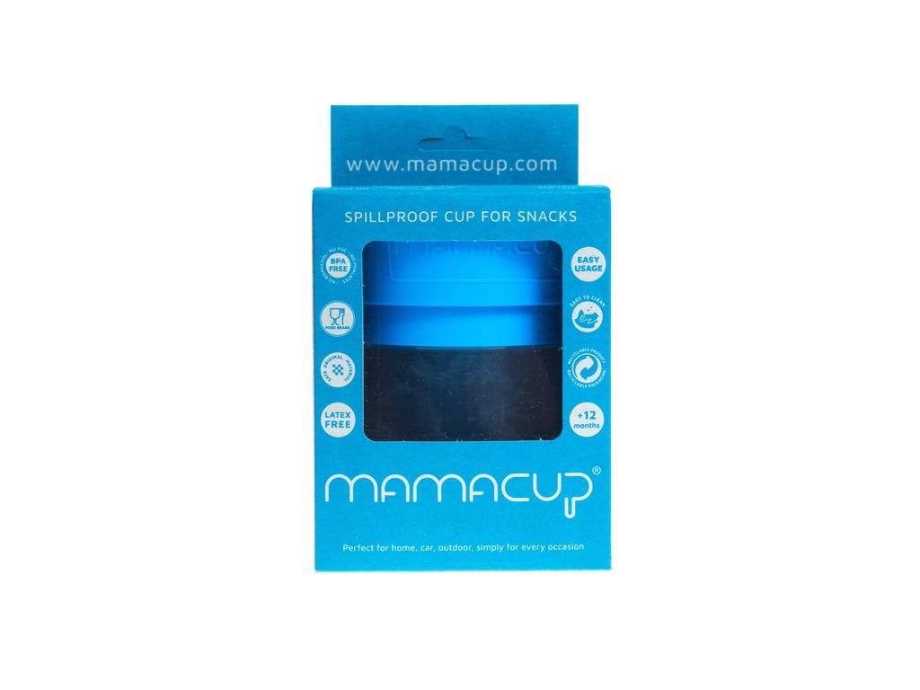 MamaCup® nádoba na snack modrá