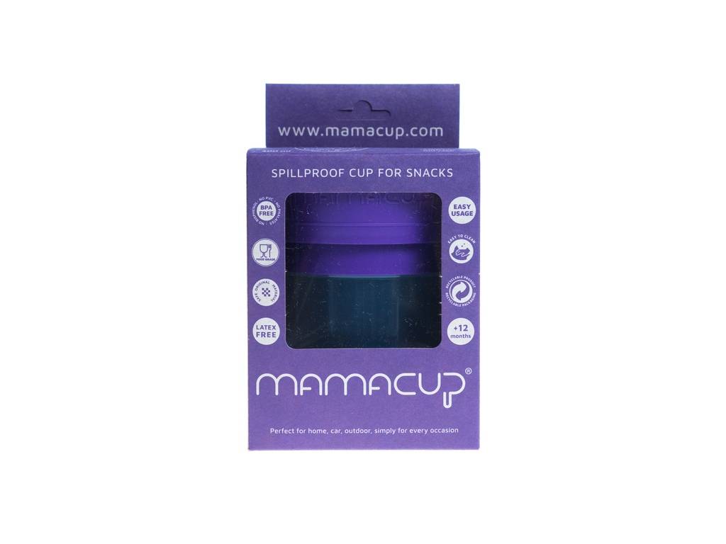 MamaCup® nádoba na snack fialová