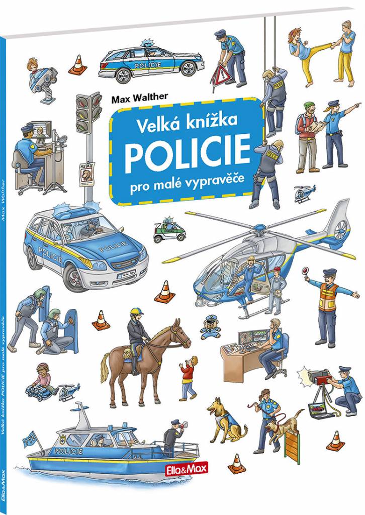 Velká knížka POLICIE pro malé vypravěče