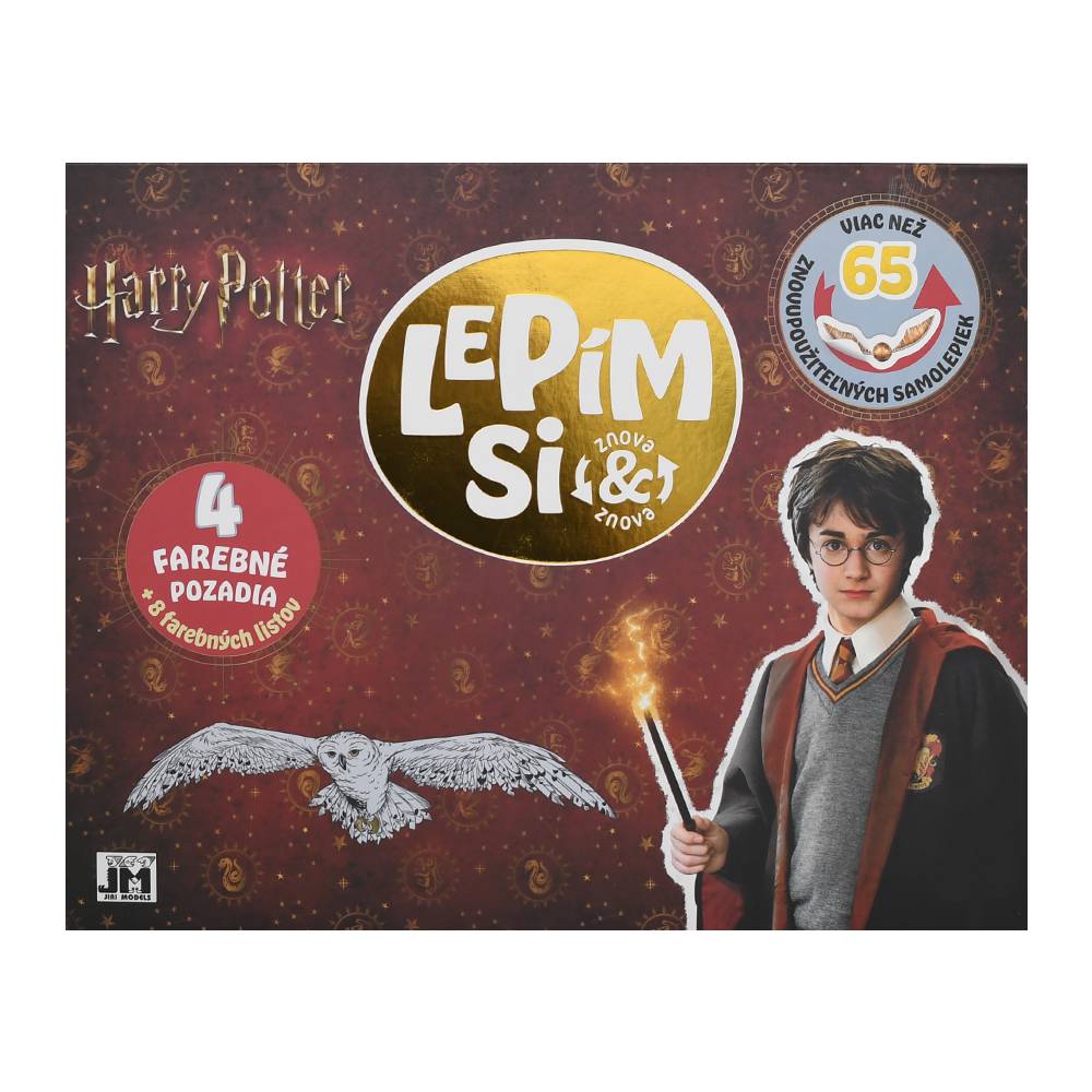 SAMOLEPKOVÝ ALBUM A4 LEPÍM SI ZNOVA - HERRY POTTER