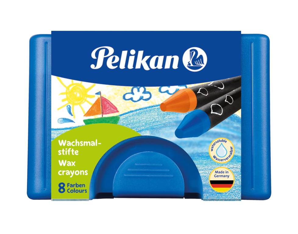 Voskovky 8 farieb Pelikan