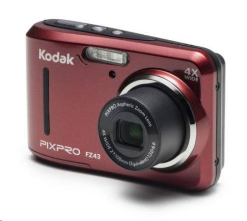 KODAK Friend zoom FZ43 červený