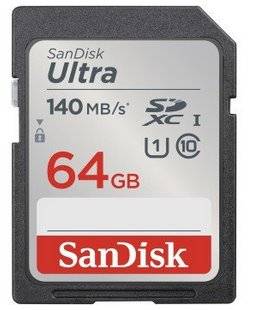 SanDisk Ultra 64GB SD card