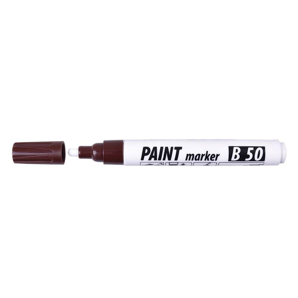 Popisovač lakový 2-4mm Paint Marker B50 hnedý ICO